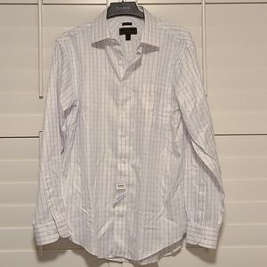 NWT Reserve Egyptian Cotton Slim Dress Shirt